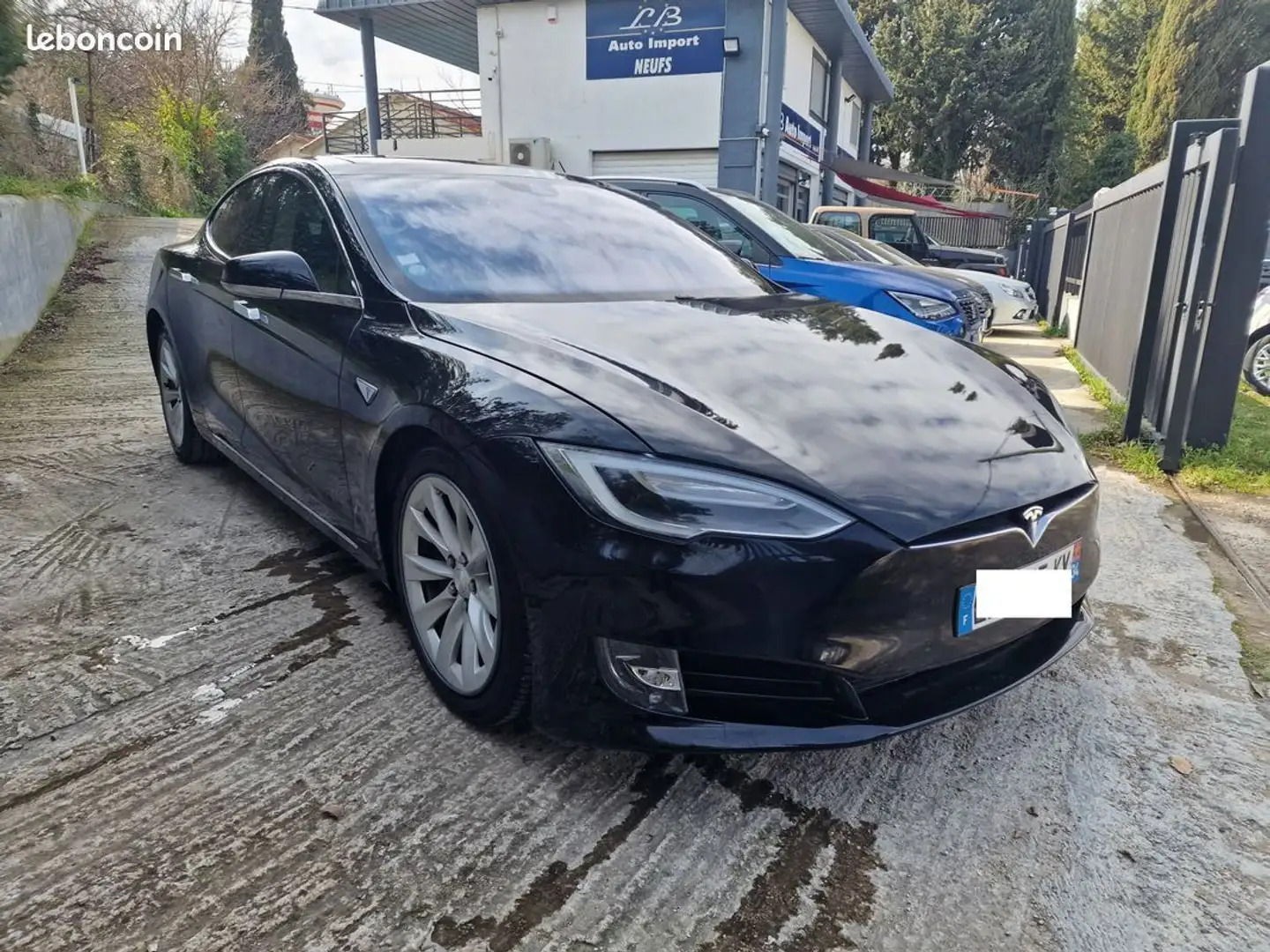 Tesla Model S 70D Dual Motor Noir - 1