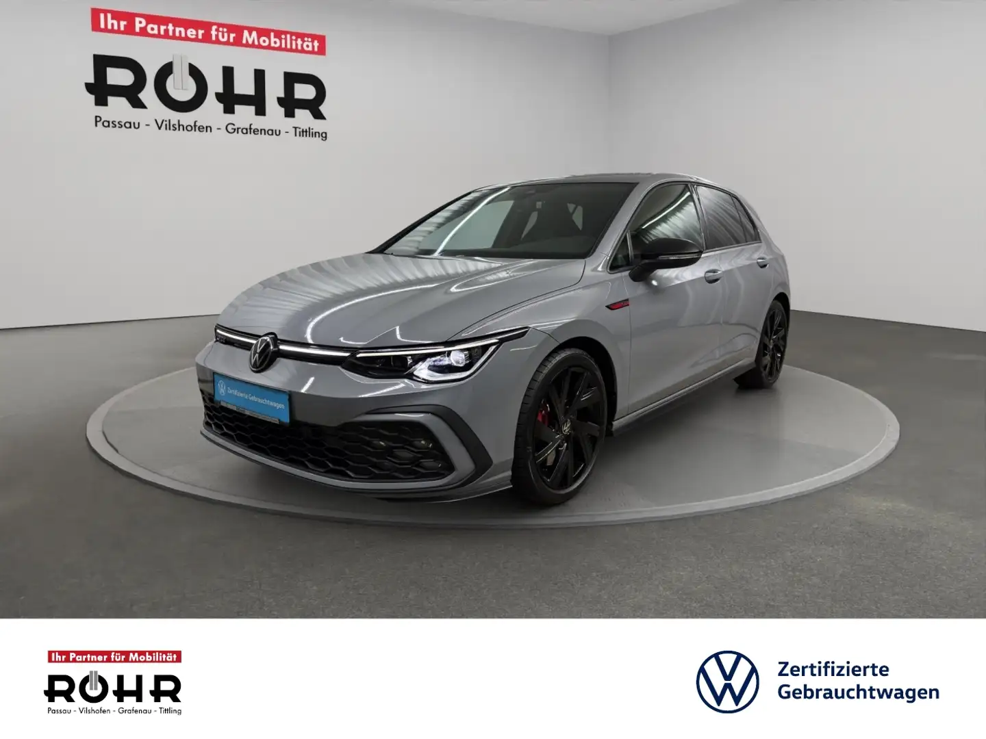 Volkswagen Golf VIII GTI (Navi.Klima.Regensensor) 2.0 TSI DSG Grau - 1