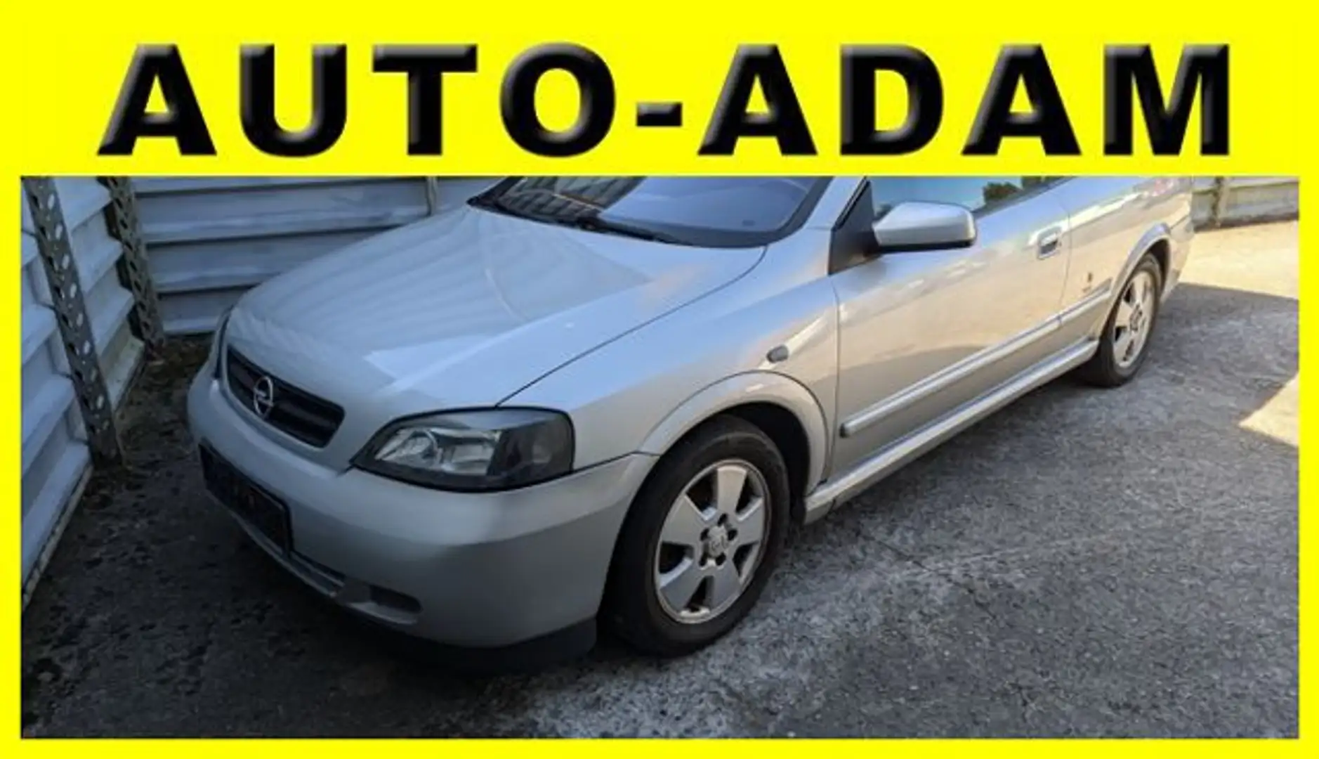 Opel Astra G Cabrio 1.8 16V*Klima*Alufelgen* Silber - 1