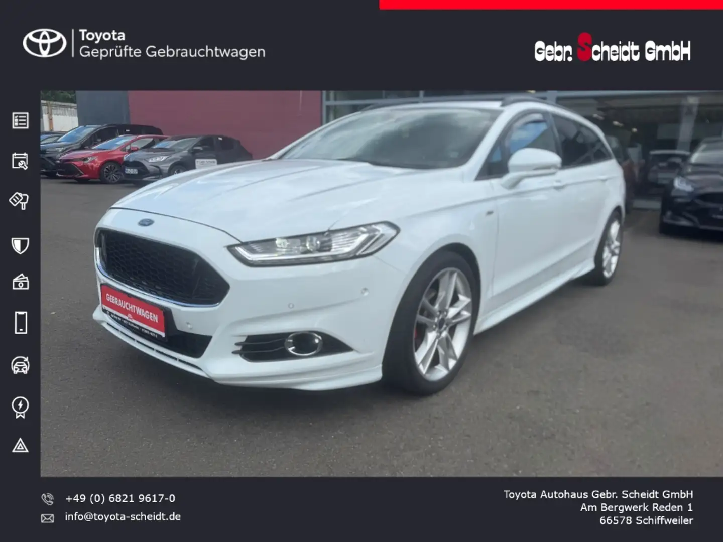 Ford Mondeo Turnier ST-Line 1.5 EcoBoost Rückfahrkamera Naviga Wit - 1