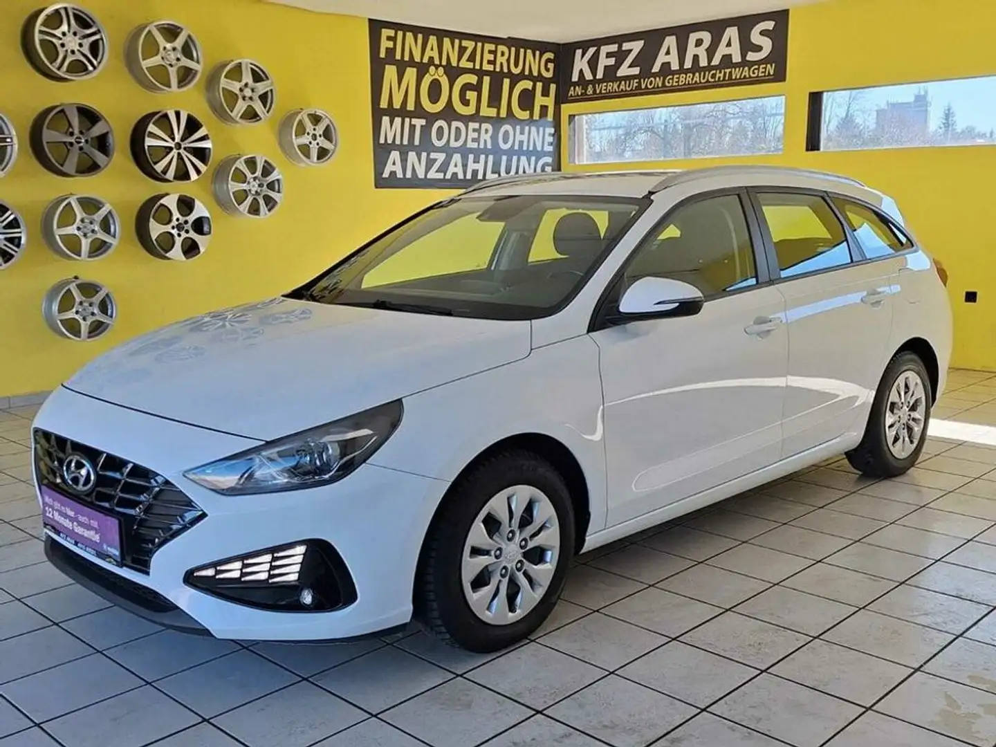 Hyundai i30 LEVEL 4 TOP ZUSTAND, LENKRADH. RÜCKFAHRKAMERA Blanc - 1