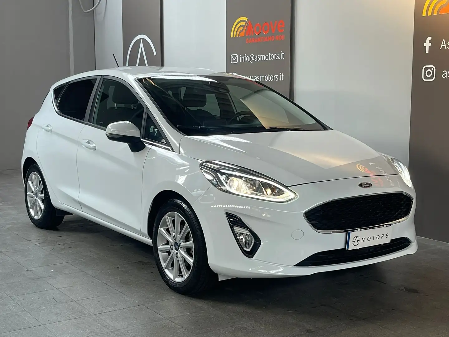 Ford Fiesta Fiesta 5p 1.1 Titanium 85cv my19 Bianco - 1
