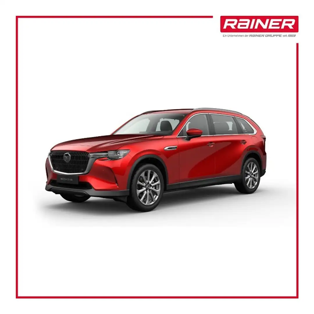 Mazda CX-80 2.5L e-SKYACTIV PHEV AWD Homura Plus Aut. Rot - 1