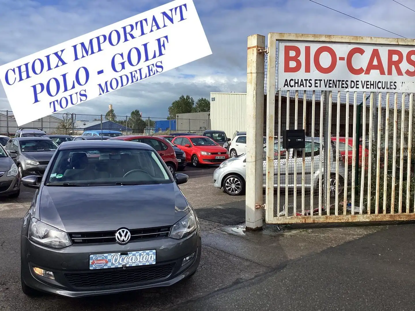 Volkswagen Polo 1.2 TSI Comfortline BlueMotion Gris - 1