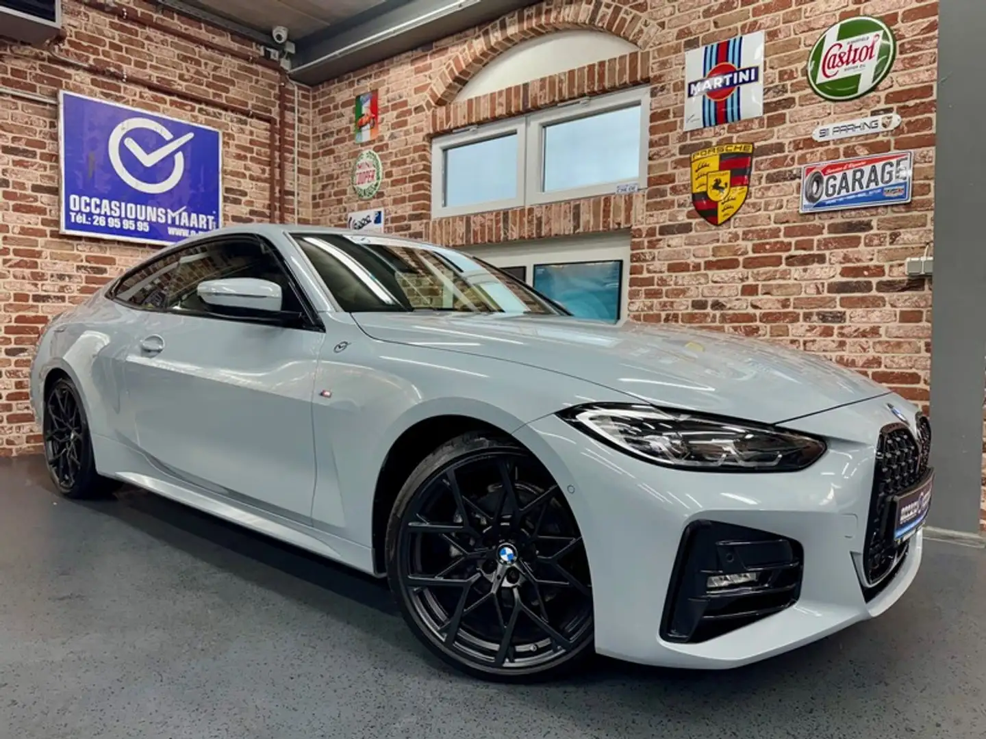 BMW 420 420d Coupé 2.0 190cv Auto M-SPORT Gris - 1