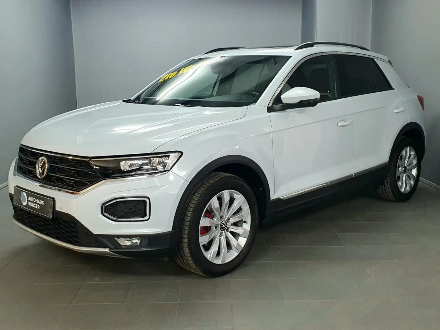 Volkswagen T-Roc sport 2.0TSI DSG 4mot. 2te Wahl/AHK/ACC Navi Plateado - 2