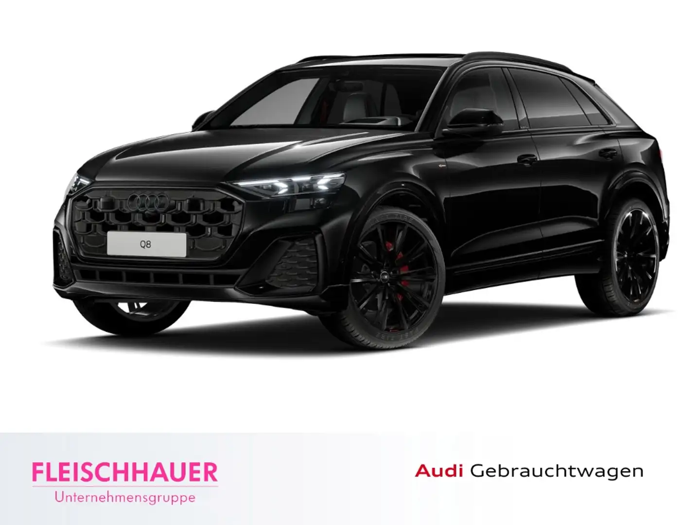 Audi Q8 SUV 50 TDI quattro DSG+HD MATRIX LASER+B&O+AHK Schwarz - 1