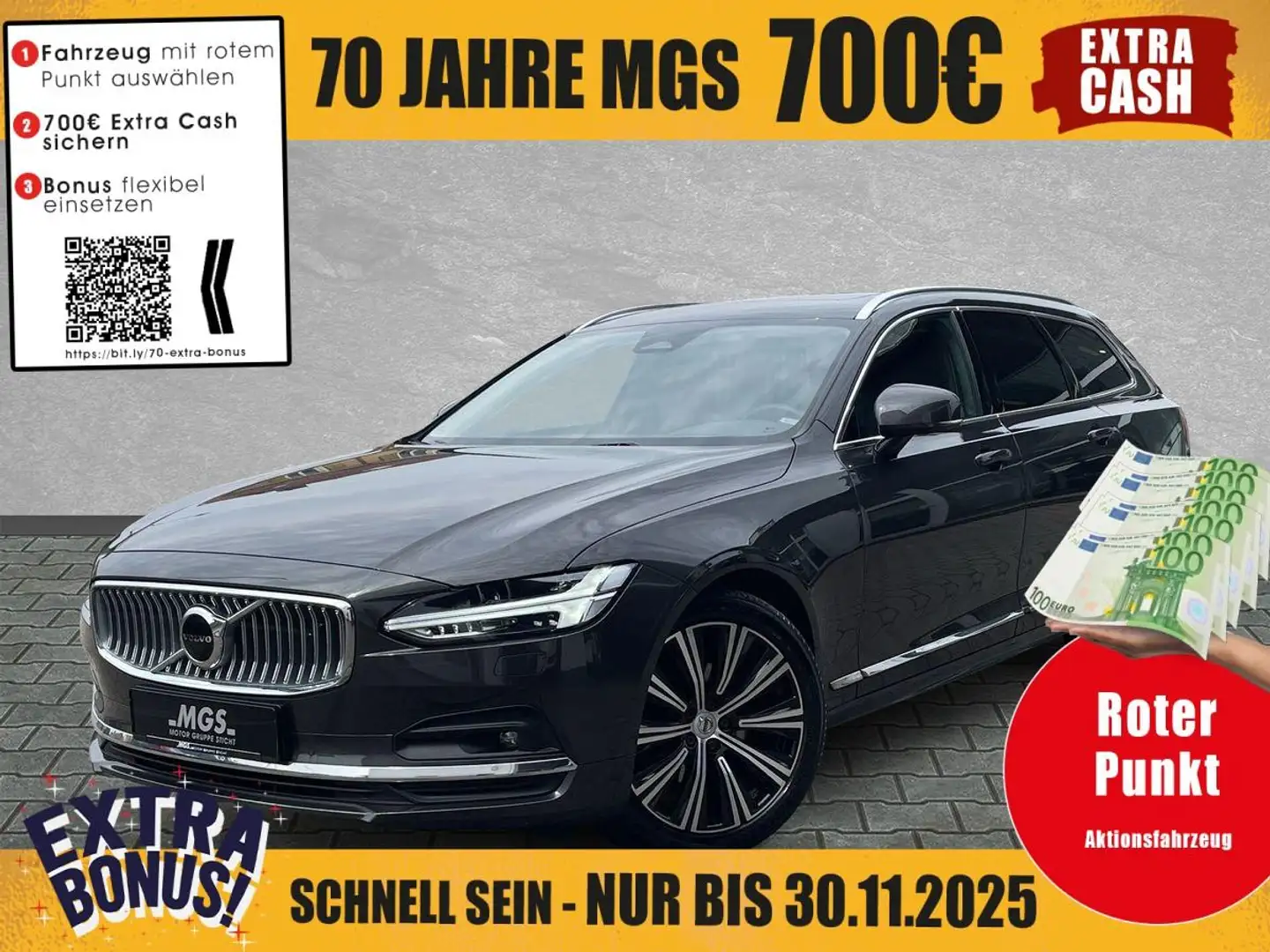Volvo V90 2.0 Diesel Grau - 1