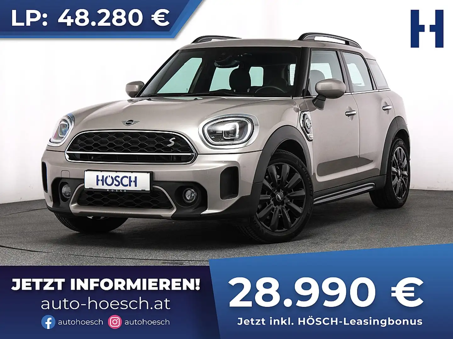 MINI Cooper Countryman SE Hybrid ALL4 Aut. CLASSIC R-KAM++ Szary - 1
