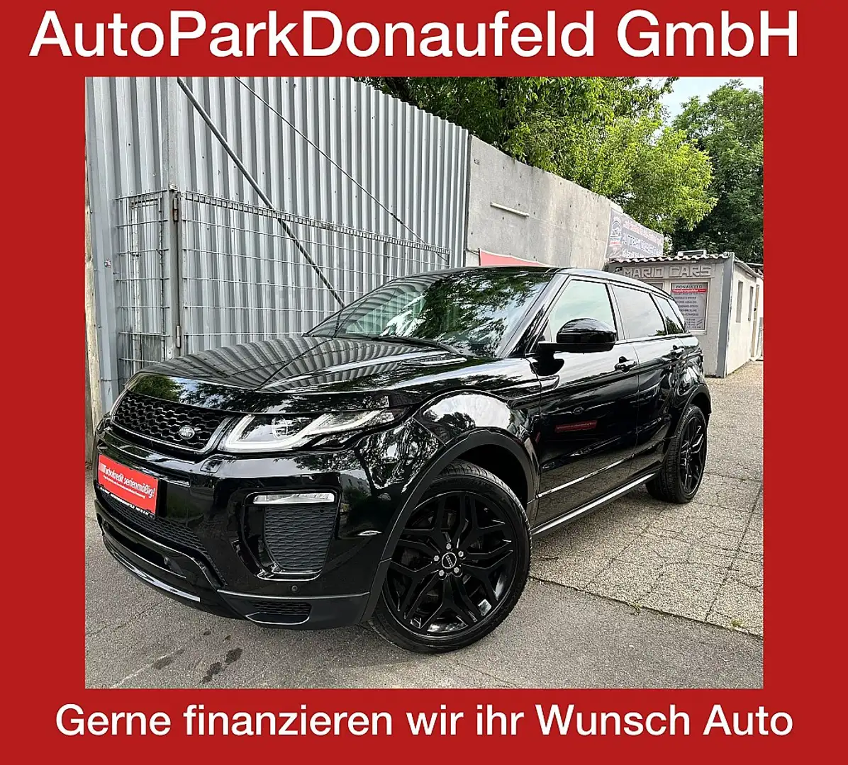 Land Rover Range Rover Evoque MOTORSCHADEN !!! Zwart - 1