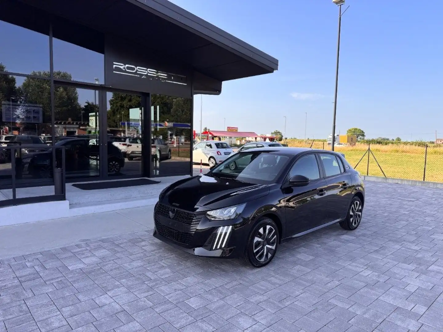 Peugeot 208 Hybrid 100 e-DCS6 Style KM 0 ANCHE NEOPATENTATI Nero - 2