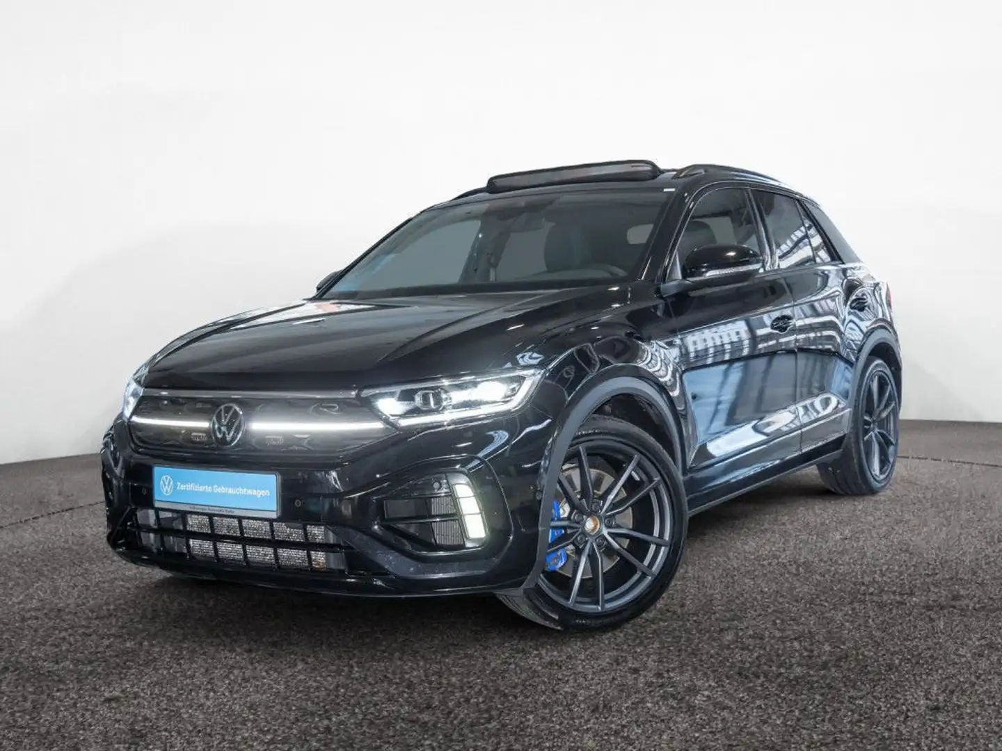 Volkswagen T-Roc R 2.0 TSI 4M Pano Leder DCC Black-Style Schwarz - 2
