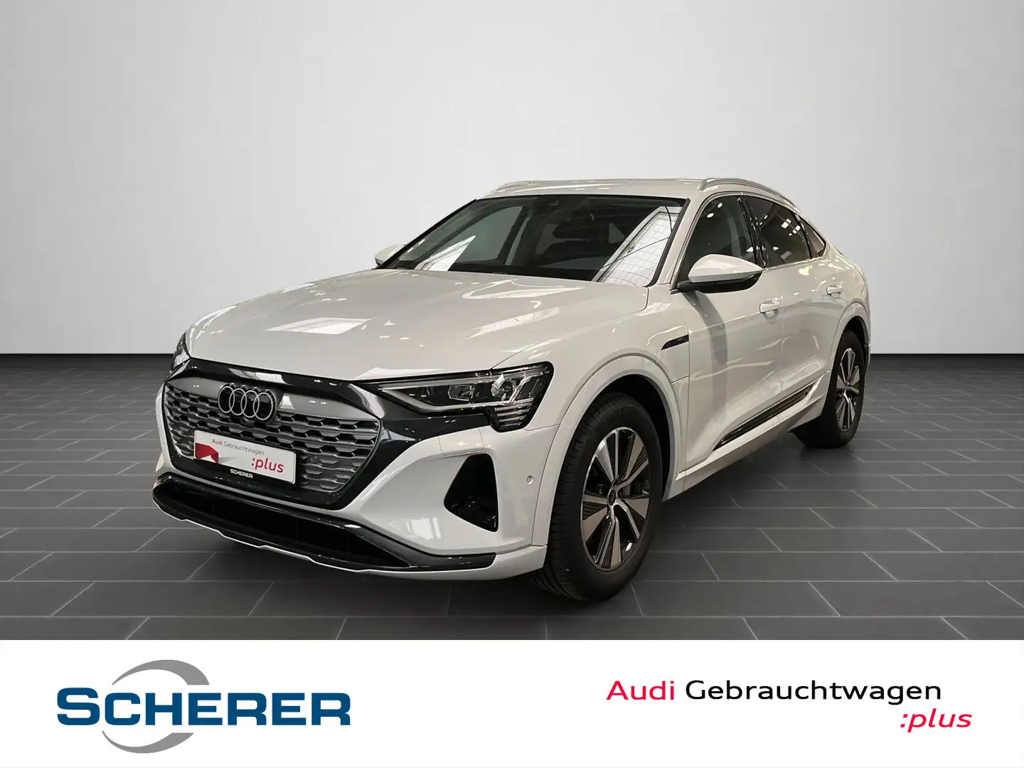 Audi Q8 e-tron advanced 50 e-tron quattro 2 Blanc - 1
