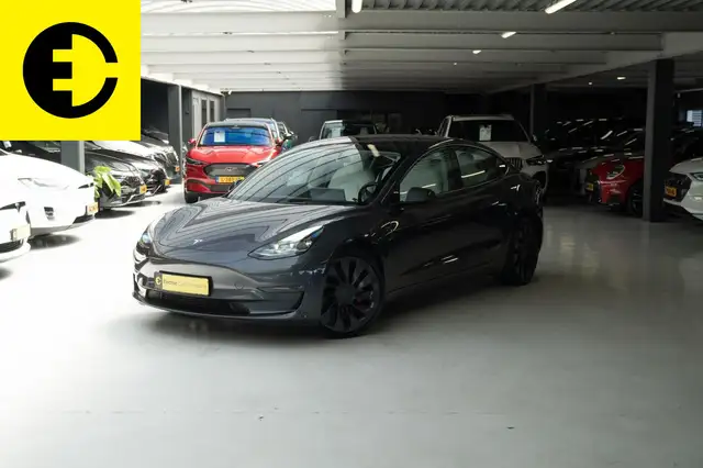 Tesla Model 3 Performance AWD 75 kWh | SOH 90,4% | Wit Leder | I