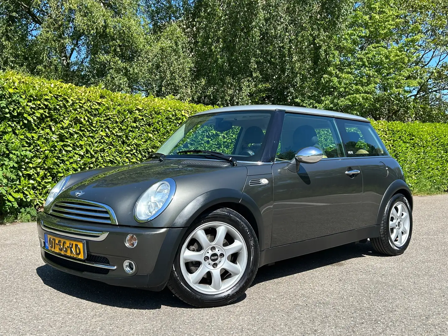 MINI Cooper Mini 1.6 Park Lane | Leder | Clima | 16" Velgen | Gris - 1