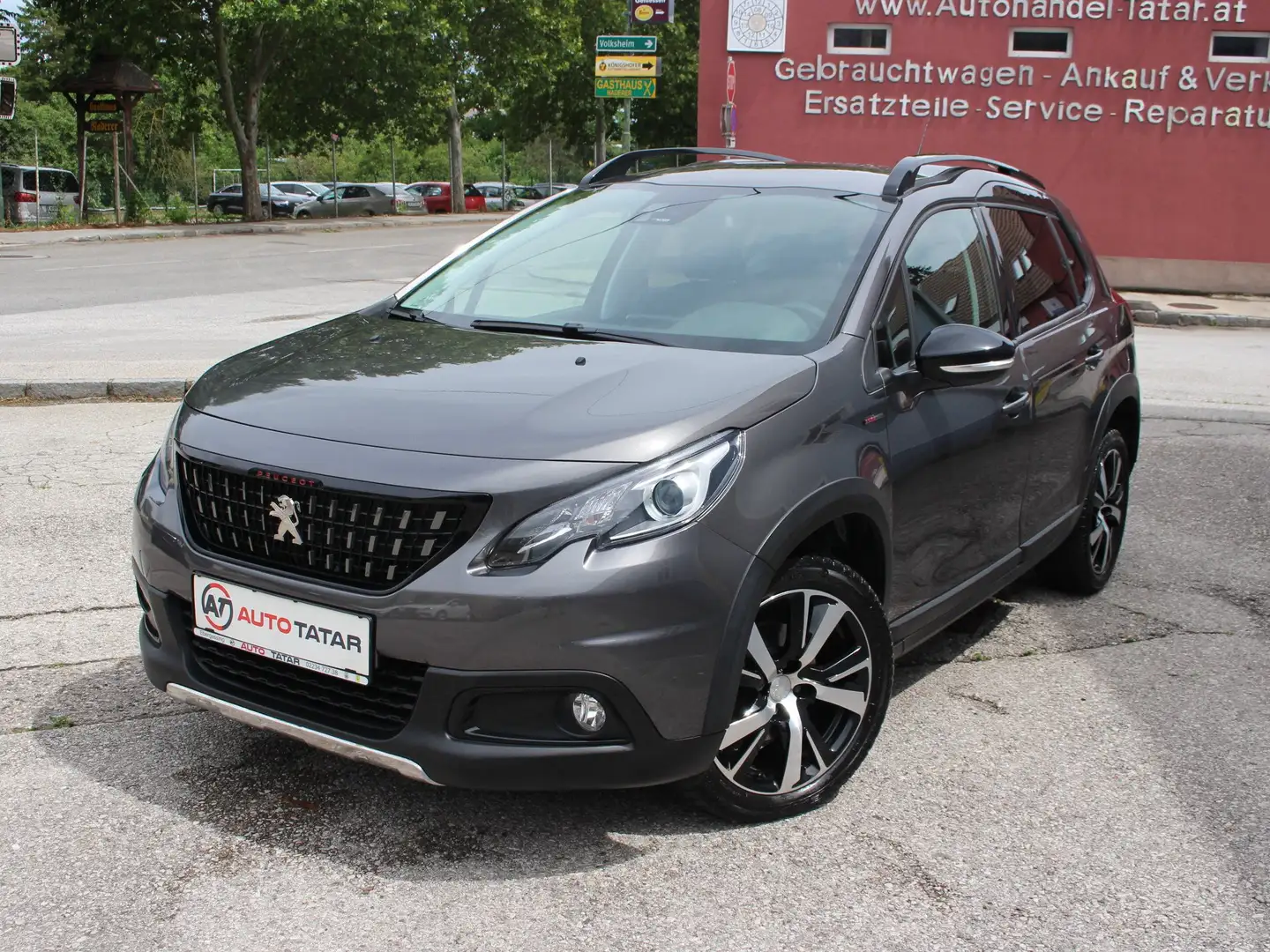 Peugeot 2008 1,2 PureTech 110 S-52000 Km -|149,-mtl.|Erstbesitz Grau - 1