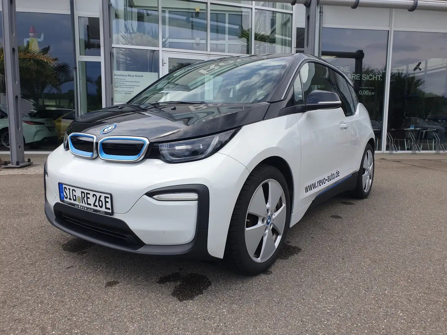 BMW i3 94 Ah Wärmepumpe Schnell-Laden Navi Prof Tempo Weiß - 2
