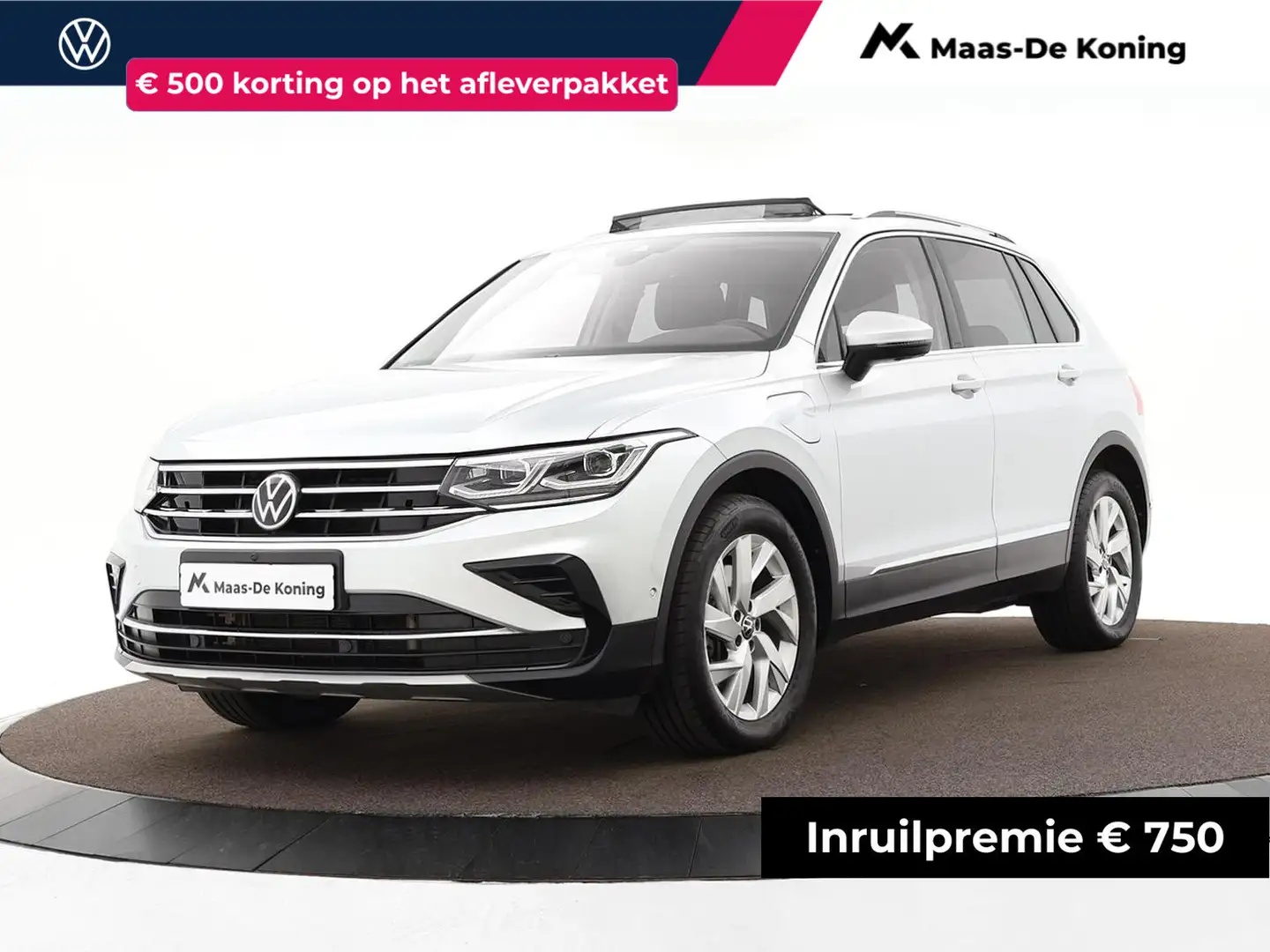 Volkswagen Tiguan 1.4 TSI 245pk DSG eHybrid Elegance · 360 Camera · Zilver - 1