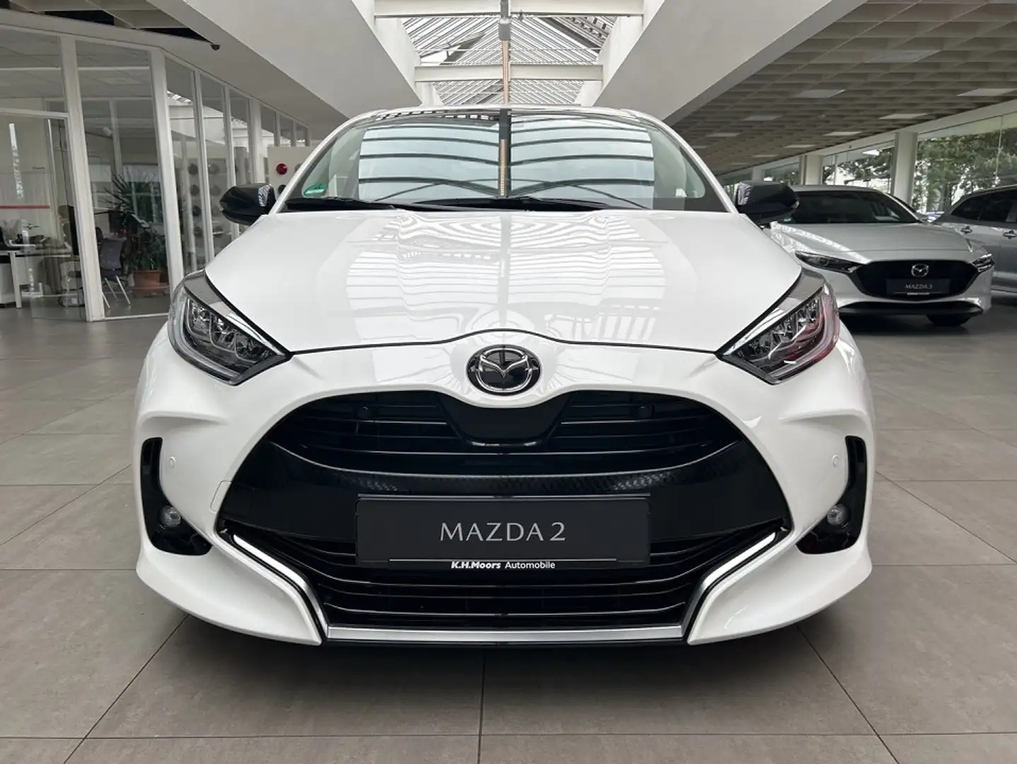 Mazda 2 Hybrid Select 1.5L VVT-i CVT *Automatik* Weiß - 2