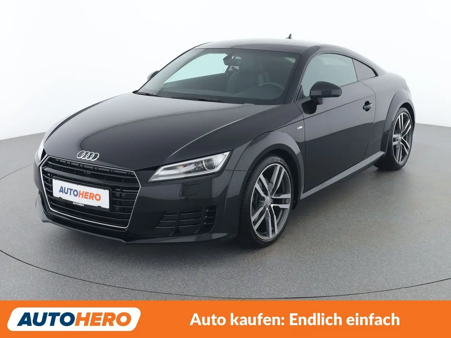 Audi TT 1.8 TFSI Coupe S-Line Schwarz - 1