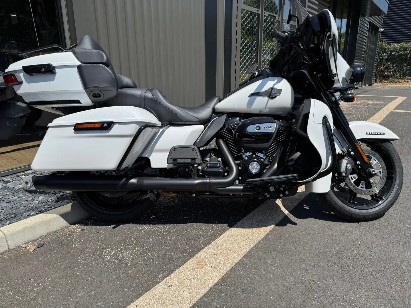 Harley-Davidson Ultra Limited Bílá - 1