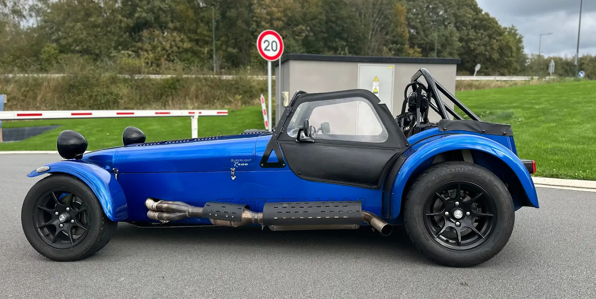 Caterham R 400 r400 Super Light Blauw - 1