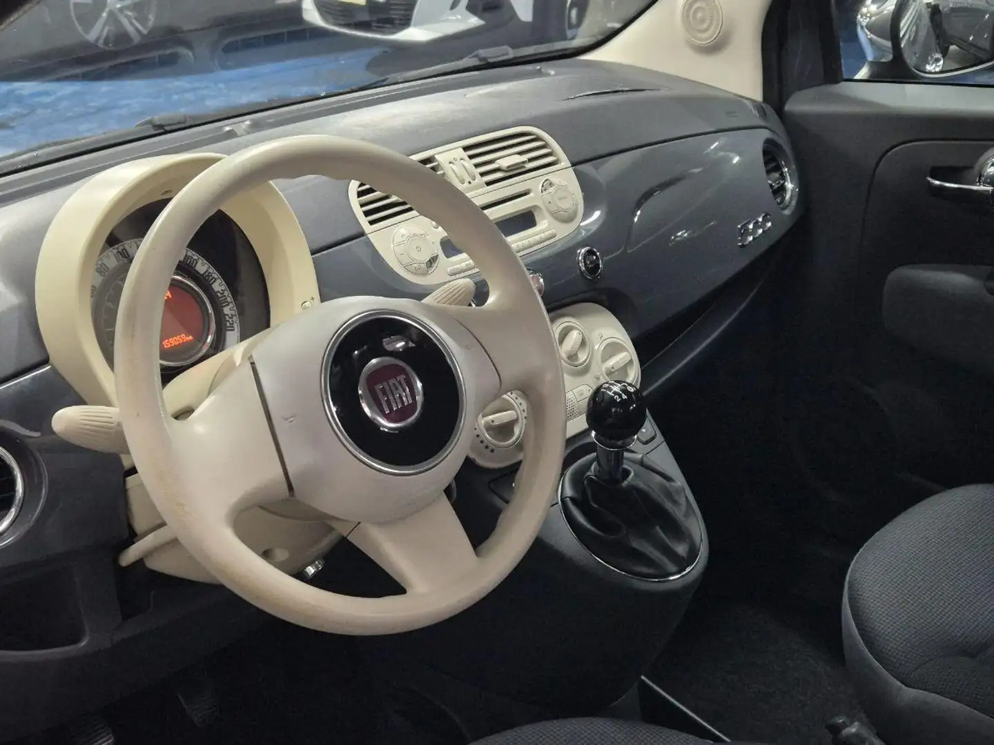 Fiat 500 1.2 Lounge Weiß - 2