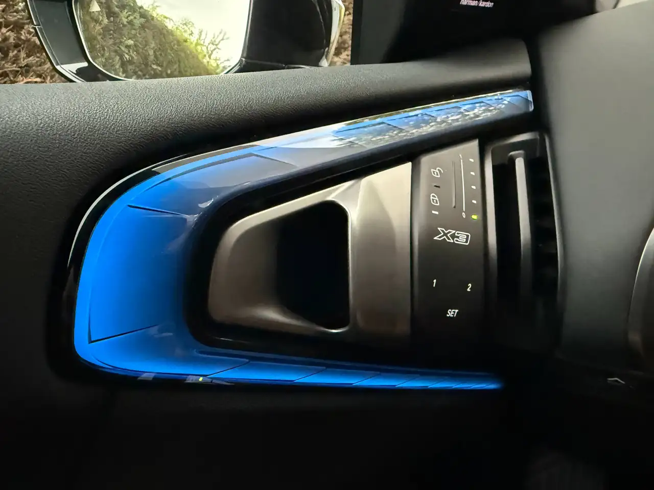BMW X3 M-Pro,Geventileerde-Verwarmde zetels met memory,Panoramisch Glas dak,Head UP display,Leder,Camera 360°,Trekhaak,Sfeerlich, миниатюра 12