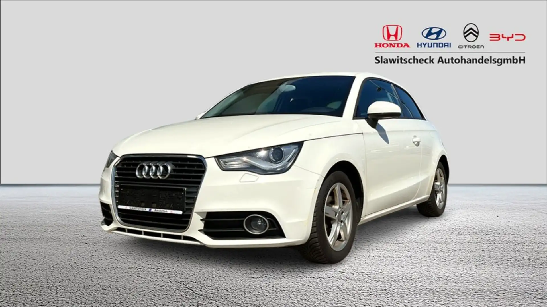 Audi A1 1,2 TFSI Ambition Weiß - 1