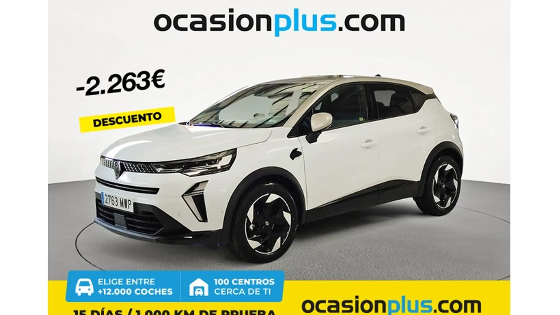 Renault Captur TCe GPF Micro Híbrido Techno 103kW Blanc - 1