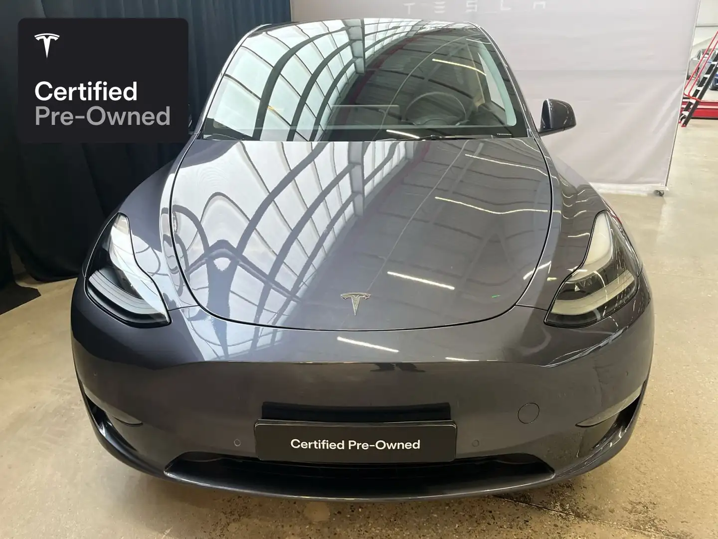 Tesla Model Y Long Range AWD "Certified Pre-Owned" Silber - 2