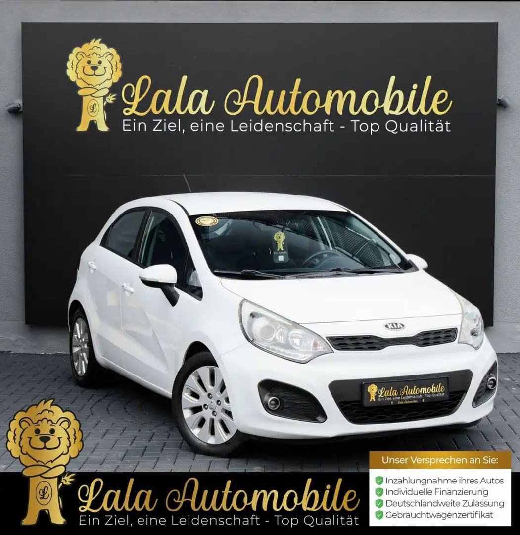 Kia Rio Edition 7 1.4 TEMPOMAT KLIMA PARKASISSTENT Weiß - 1