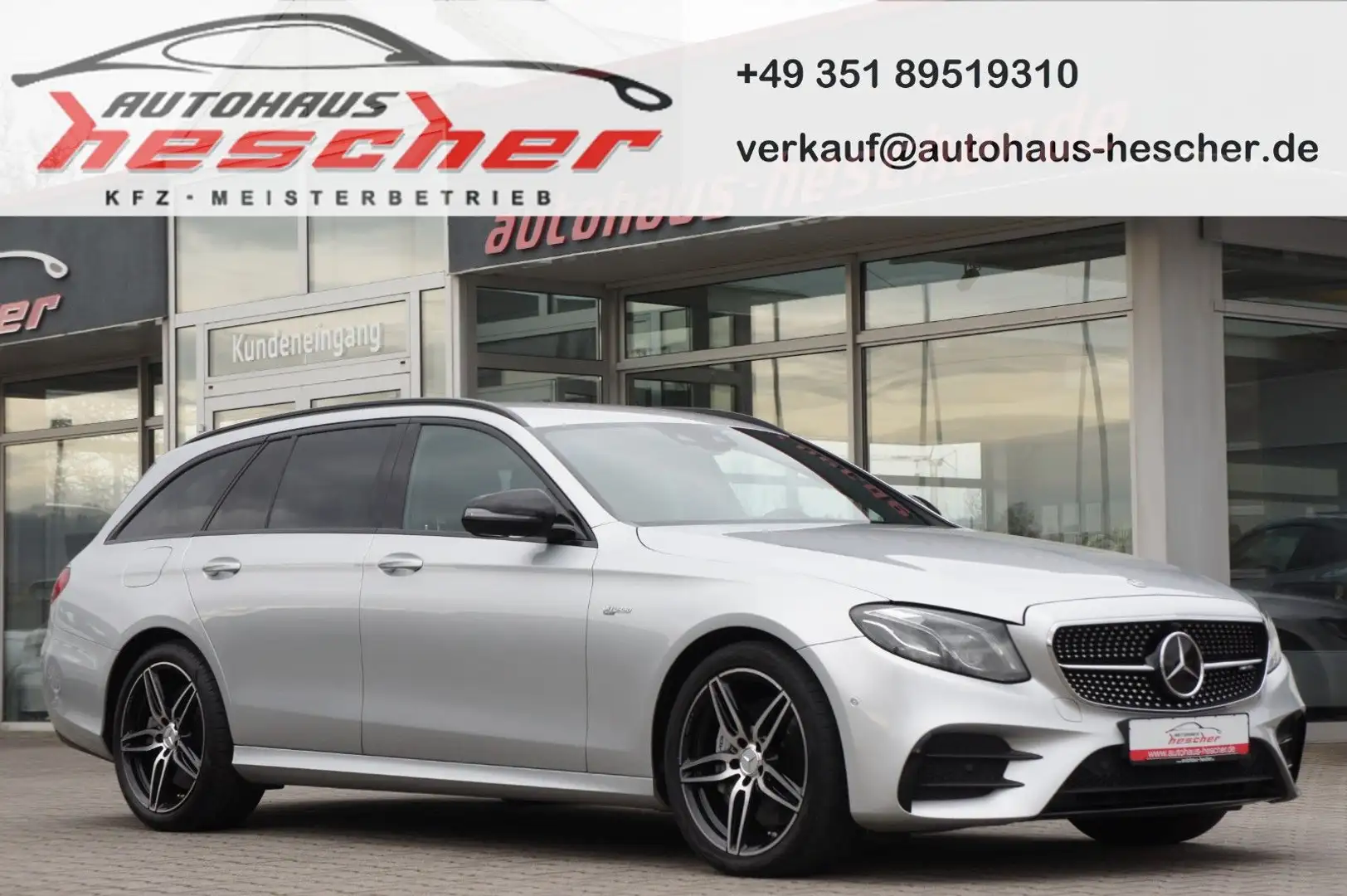Mercedes-Benz E 43 AMG 4Matic T 9G-TRONIC *LED*360°* Zilver - 1