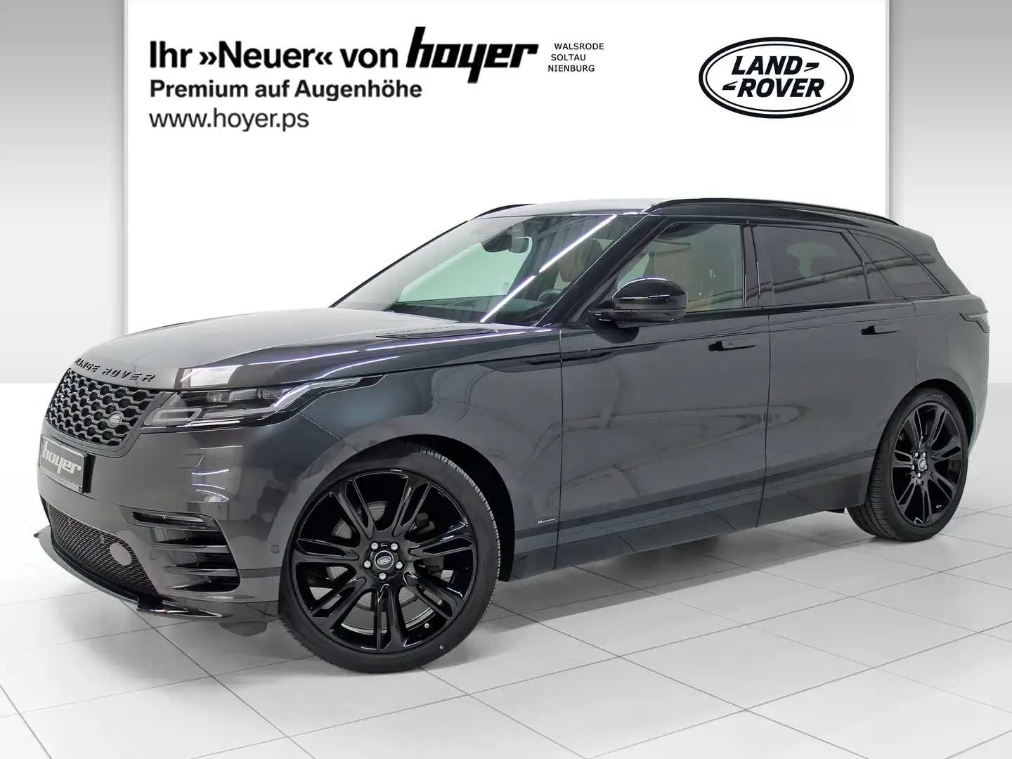 Land Rover Range Rover Velar D300 R-Dynamic HSE Pano HUD Black Pack Grau - 1