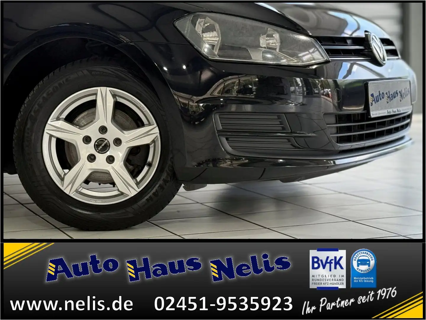 Volkswagen Golf VII 1,2 TSI Trendline RadioMP3 Touch SD-Slo Schwarz - 2