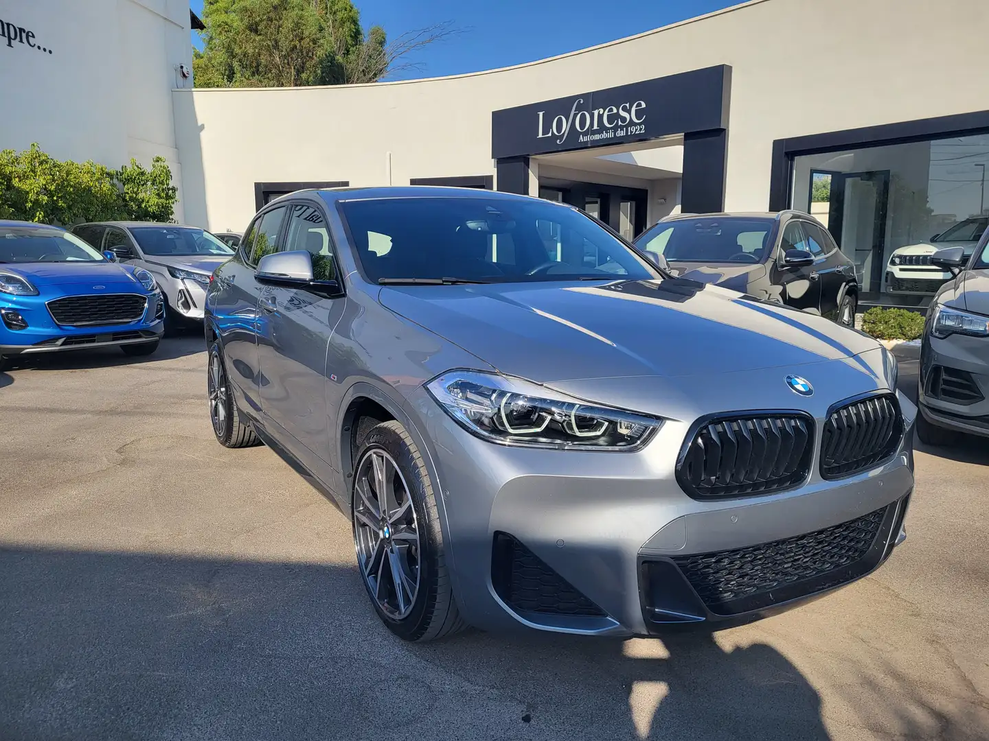 BMW X2 sdrive18d Msport auto Grigio - 2