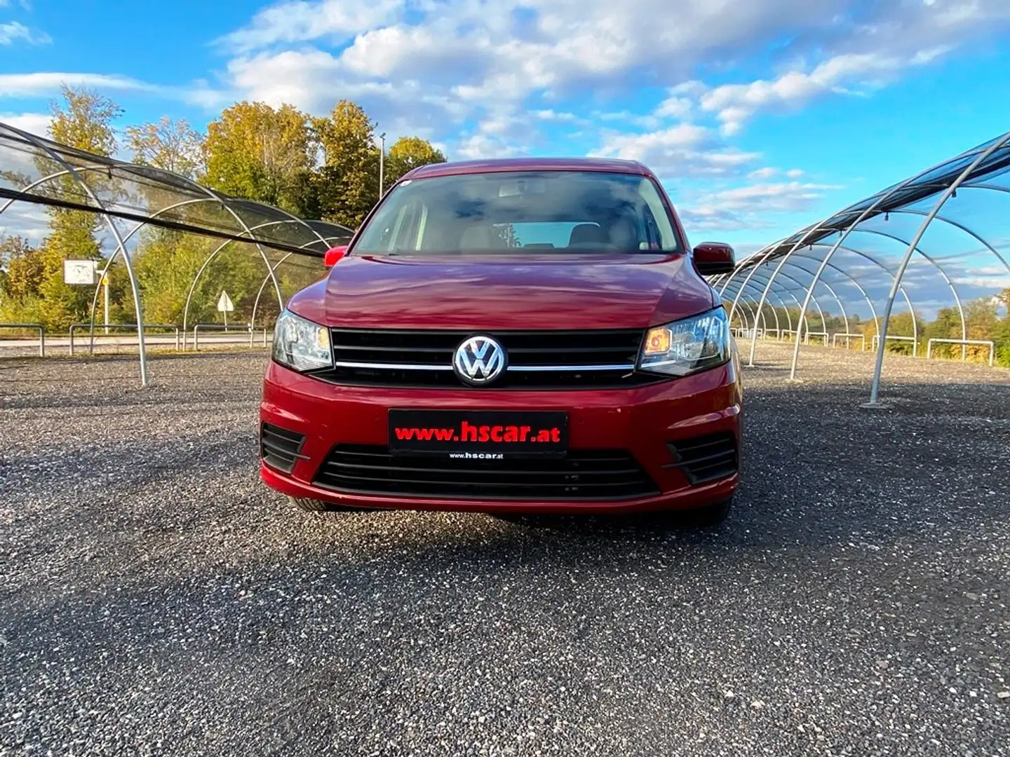Volkswagen Caddy Caddy Kombi Family 2,0 TDI-Sitzheizung-PDC Rot - 1
