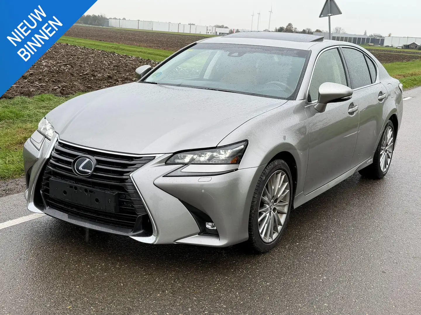 Lexus GS 450h President 292PK AdaptiveCruise HUD '1e eigenaar' Grijs - 1