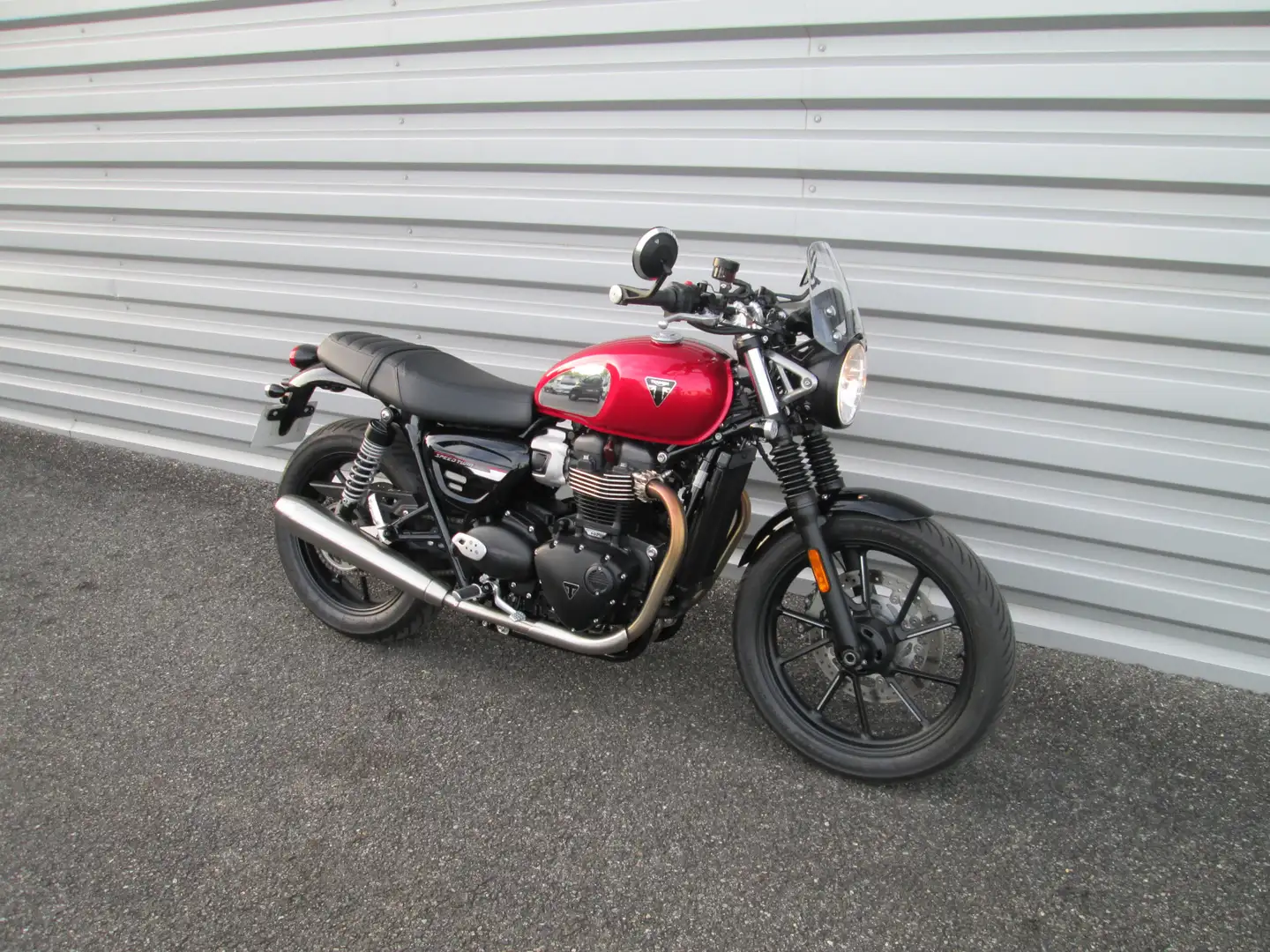 Triumph Speed Twin Roşu - 1