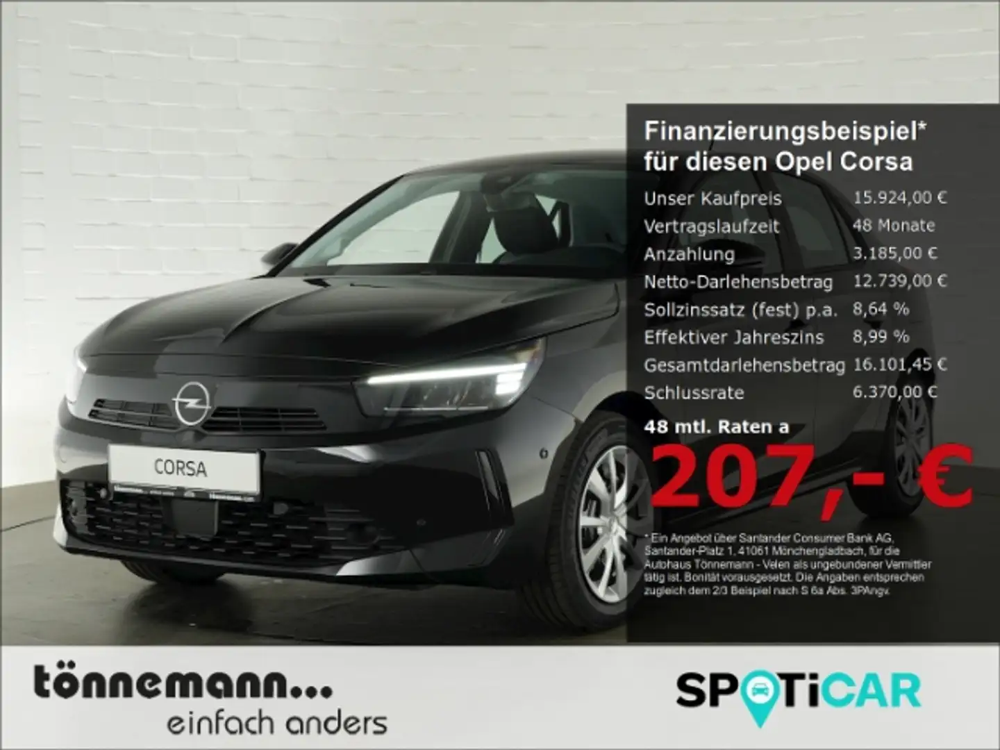 Opel Corsa F FACELIFT+RÜCKFAHRKAMERA+SITZ-/LENKRADHEIZUNG+LED Schwarz - 1