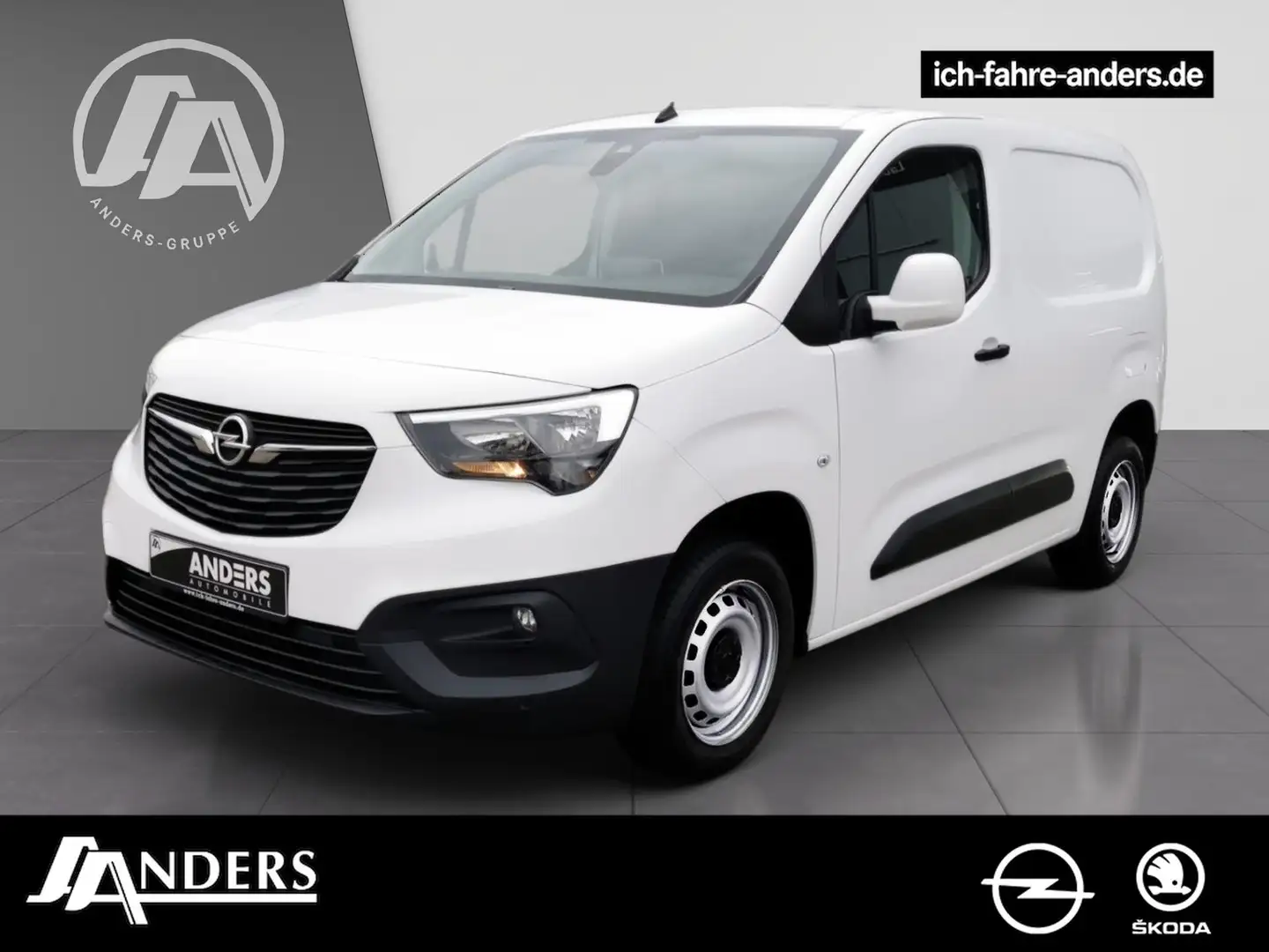 Opel Combo E Cargo Edition +AHK+Navi+FLA+KlimaA Blanc - 1