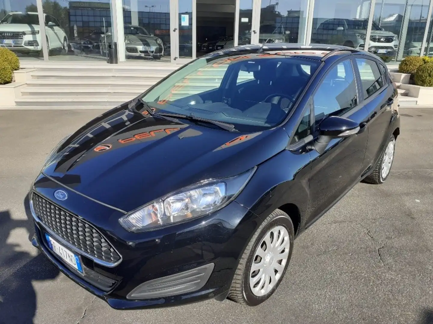 Ford Fiesta 1.4 5 PORTE GPL - KM CERTIFICATI-GARANZIA Nero - 2
