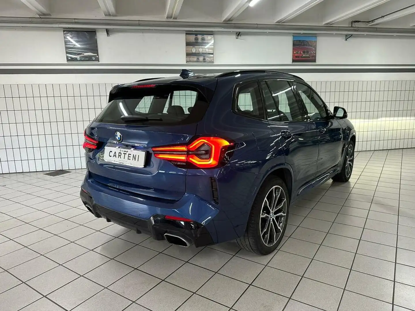 BMW X3 xdrive30d mhev 48V Msport 286cv auto Blau - 2