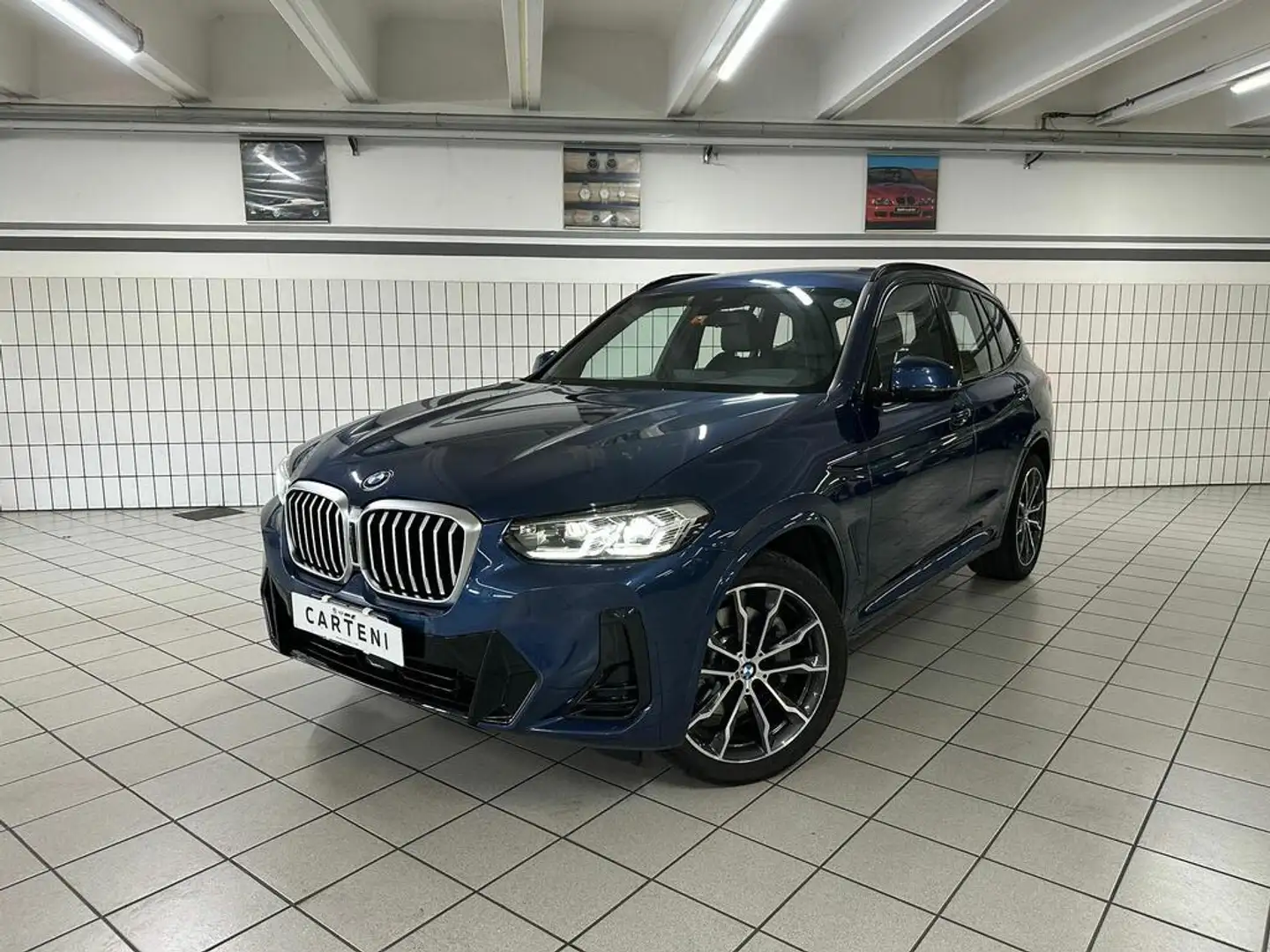 BMW X3 xdrive30d mhev 48V Msport 286cv auto Blau - 1