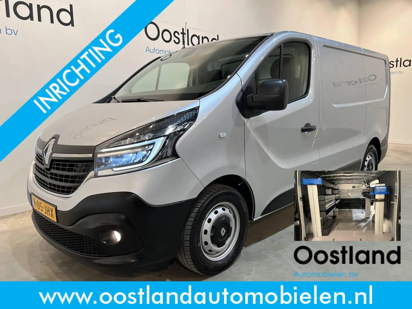Renault Trafic 2.0 dCi 120 L1H1 120 PK Servicebus / Sortimo Inric Gris - 1