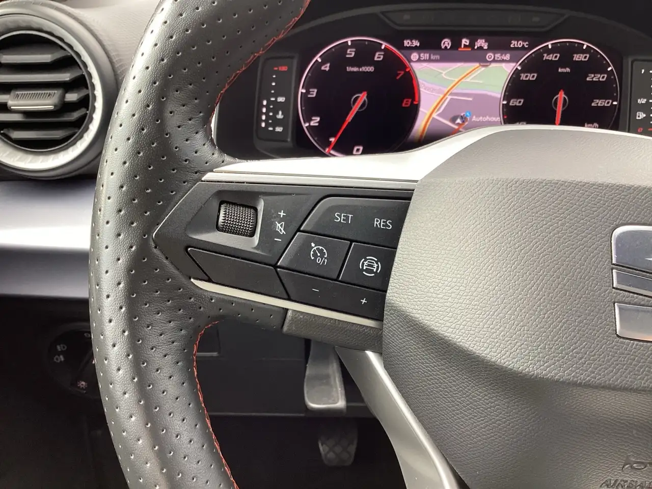 SEAT Ibiza 1.0 TSI FR +LED +NAVI +SHZ +17" +APP +DAB +, миниатюра 25