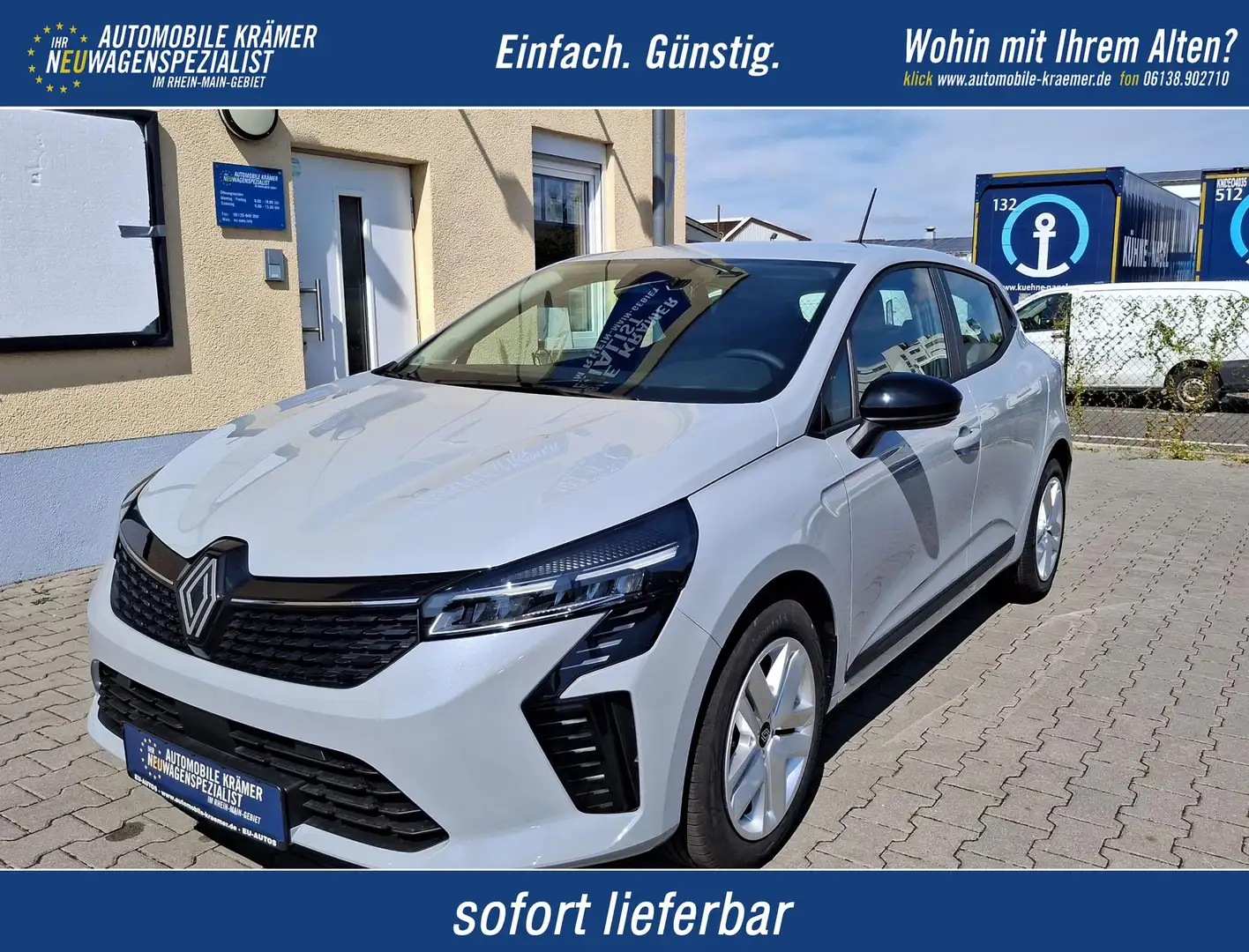 Renault Clio Evolution SHZ Navi Kamera Tempomat 1.5 dCi 74 k... Grau - 1