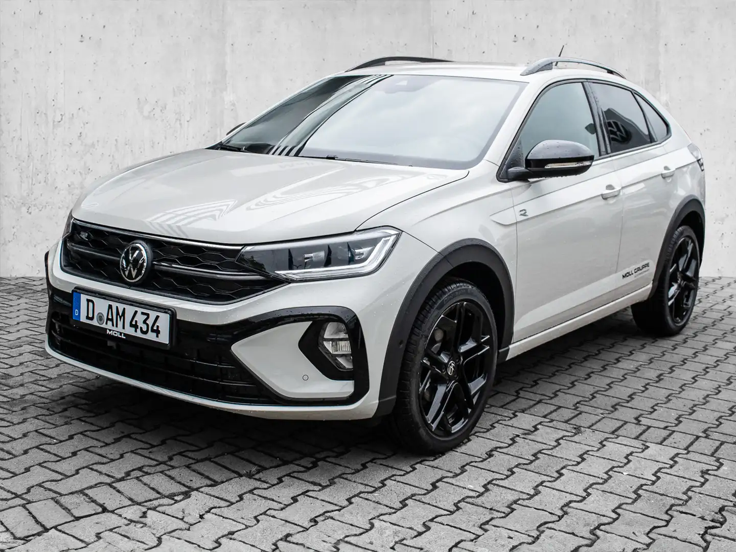 Volkswagen Taigo R-Line 1.0 l TSI OPF  DSG AHK LM ACC KAM Grau - 2