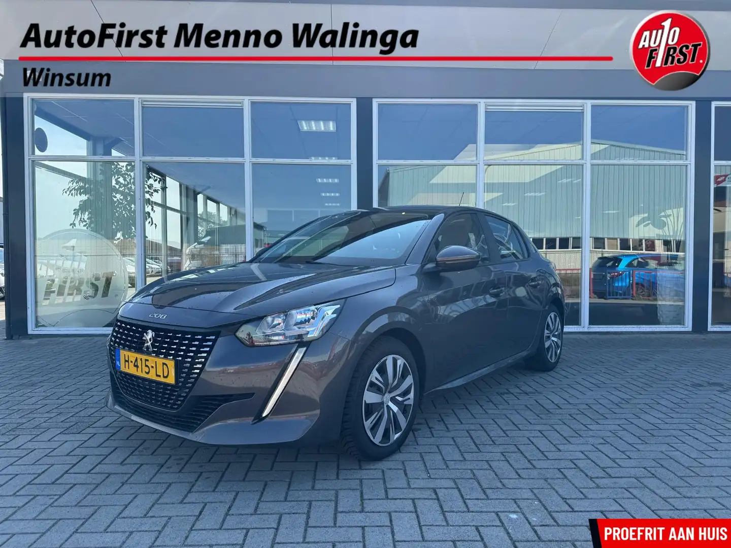 Peugeot 208 1.2 PureTech Active | Navi | Cruise | Airco | Grau - 1