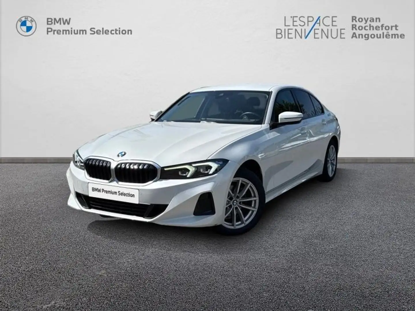 BMW 316 316dA 122ch Business Design Blanc - 1